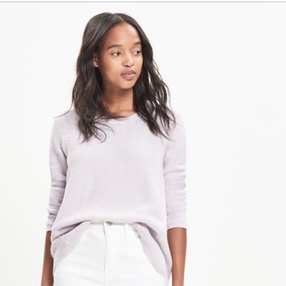 Madewell Sweaters - Madewell Lillac Riverside Textured Sweater
